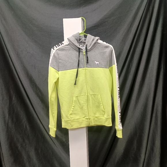 PINK Victoria's Secret Gray Hoodie - Picture 4 of 10